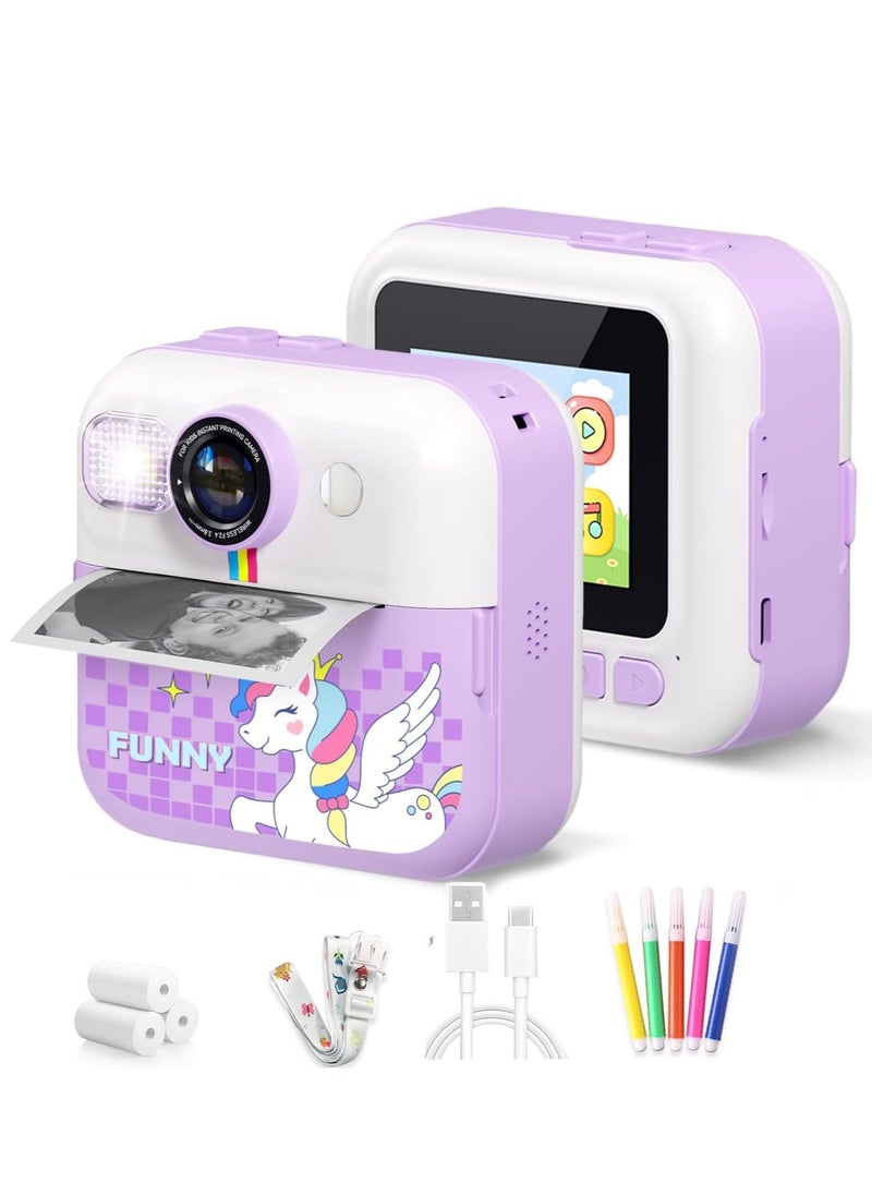 CP02 Kids Instant Print Camera with 2.4