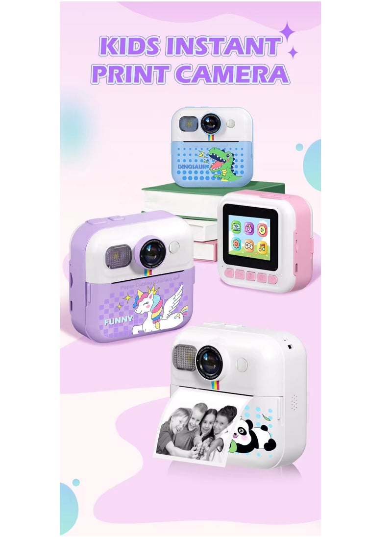 CP02 Kids Instant Print Camera with 2.4
