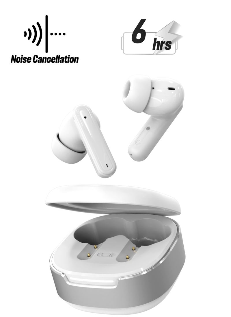 D6 Sound Hunt TWS Wireless Earbuds Noise Cancellation– Hybrid 6