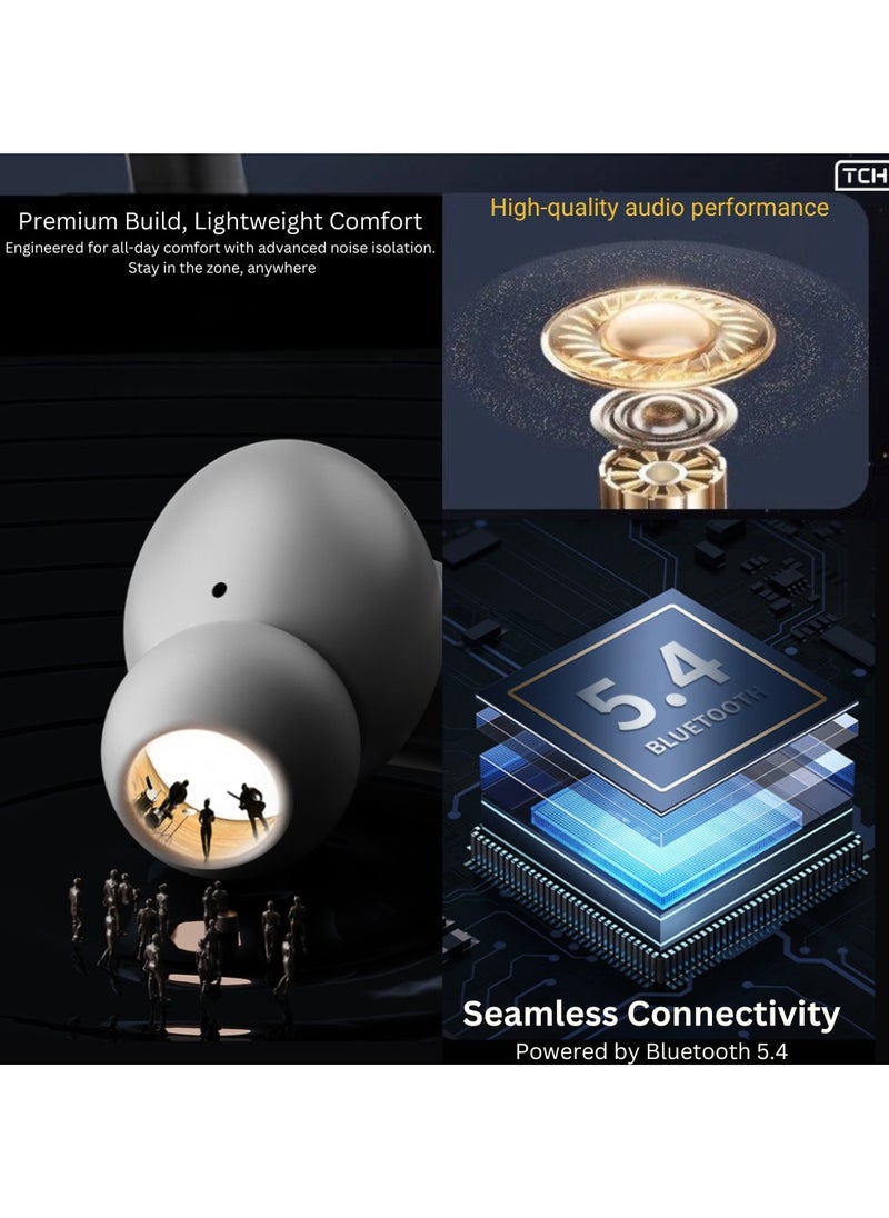 D6 Sound Hunt TWS Wireless Earbuds Noise Cancellation– Hybrid 6
