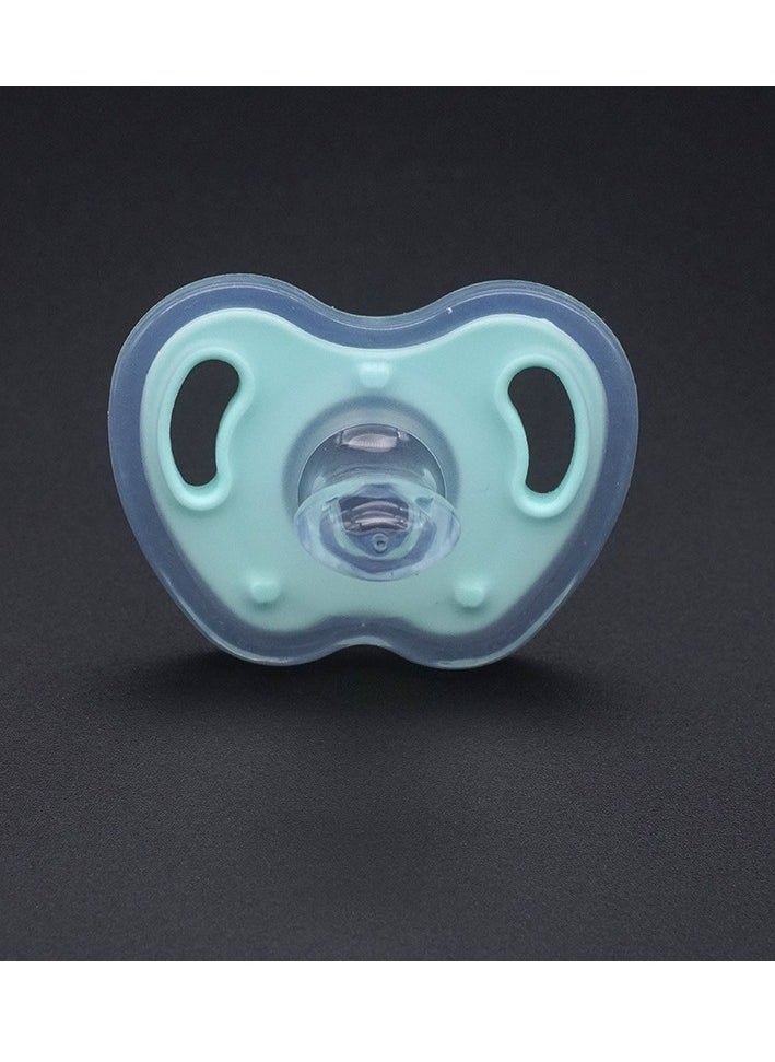 4 Packs Of Baby Silicone Pacifiers Newborn Daily & Night Use Pacifier Teething Toys For Newborn 0-36 Month Simulation Breast Milk Soft And Solid Feeling