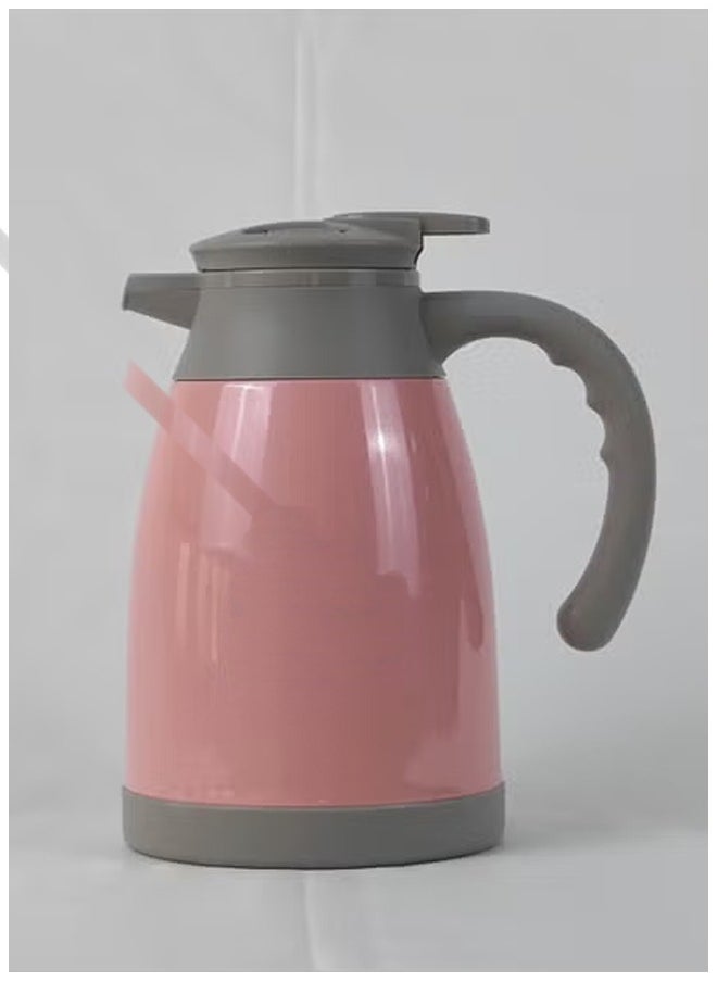 Household Pot Thermos Coffee Jug Double Wall Airtight Sealed Vacuum Flask Tea Carafe Heat Retention Thermal Insulated Thermos for Coffee Tea Hot Water 1.5 L/2 L/2.5 L
