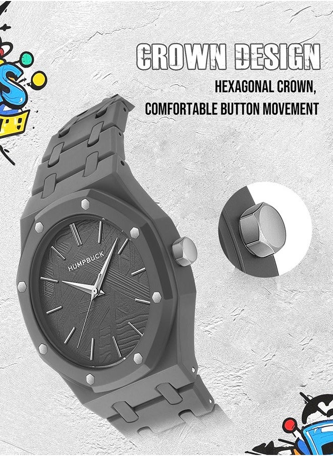 Plastic Watch Lightweight Polycarbonate Waterproof Wristwatch Minimalist Casual Design for Men & Women Durable for Sports