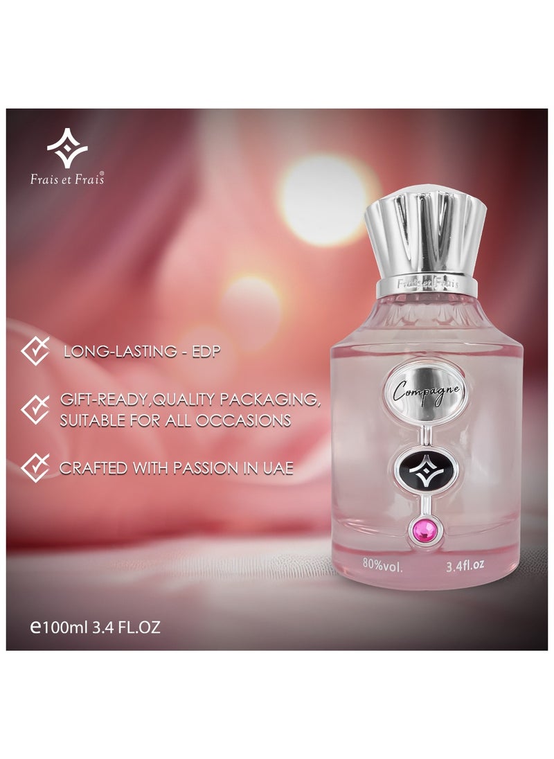 Frais Et Frais COMPAGNE  PERFUME 100ml - EDP - For Her