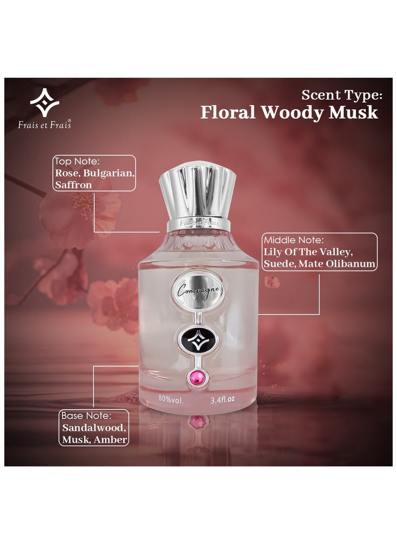 Frais Et Frais COMPAGNE  PERFUME 100ml - EDP - For Her