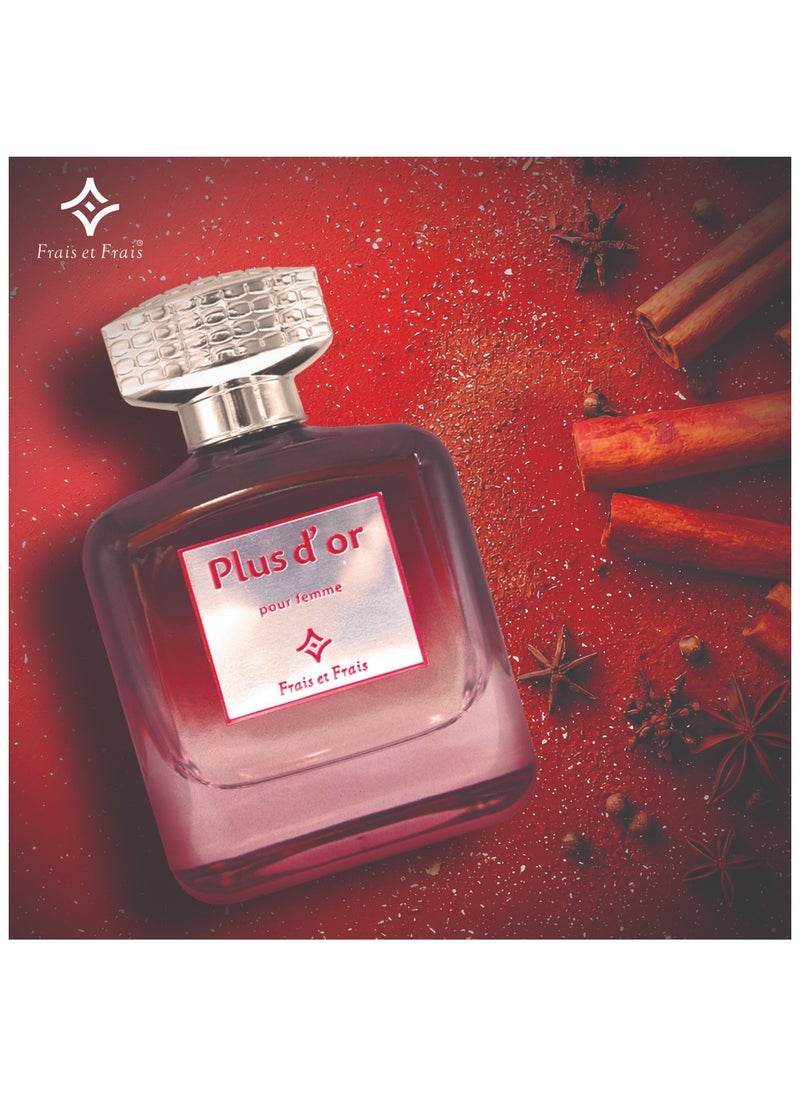 Frais Et Frais PLUS D'OR  PERFUME 100ml   - EDP - For Him & Her