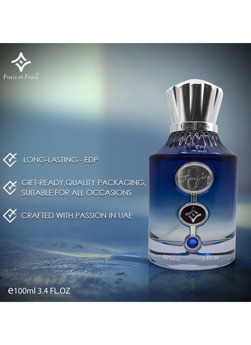 Frais Et Frais ETRANGER  PERFUME 100ml  - EDP - For Him