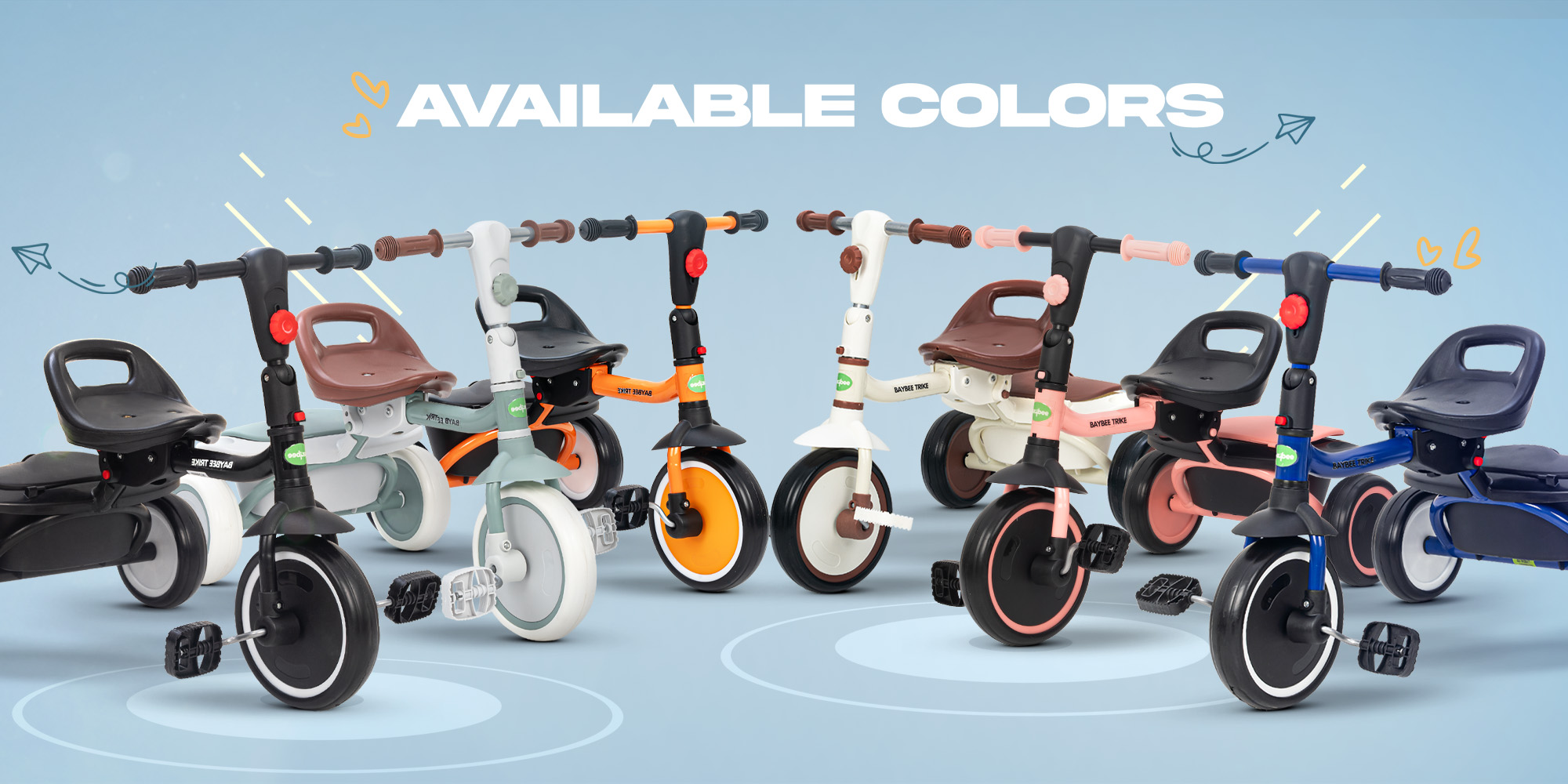 Foldable 2 in 1 Baby Tricycle for Kids Smart Plug & Play Kids Cycle with Rear Storage Basket & 3 Wheels Kids Tricycle Toddlers Baby Tricycle Cycle for Kids 2 to 5 Years Boy Girl Pink