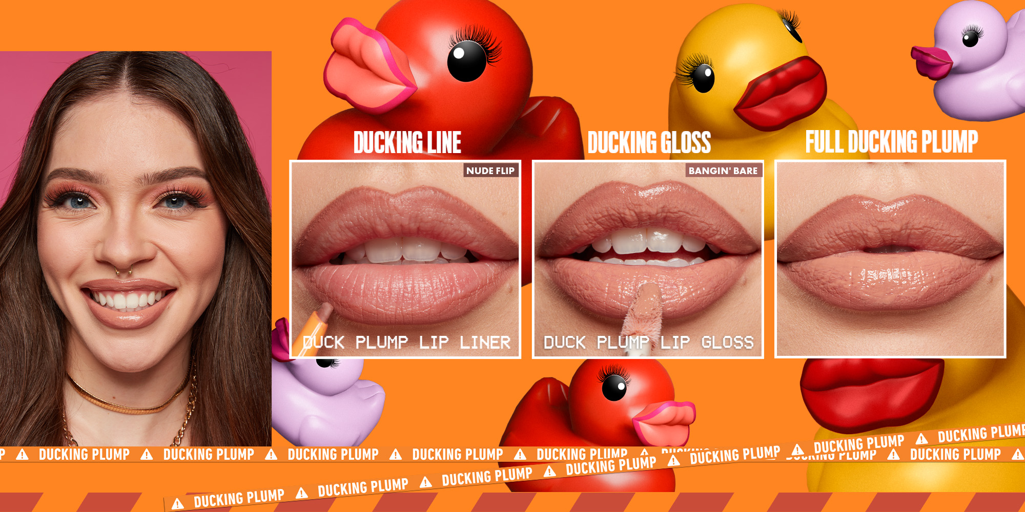 Duck Plump Plumping Lip Liner Lip Liner Up To 10 HR Wear Matte Finish Fill Em' In
