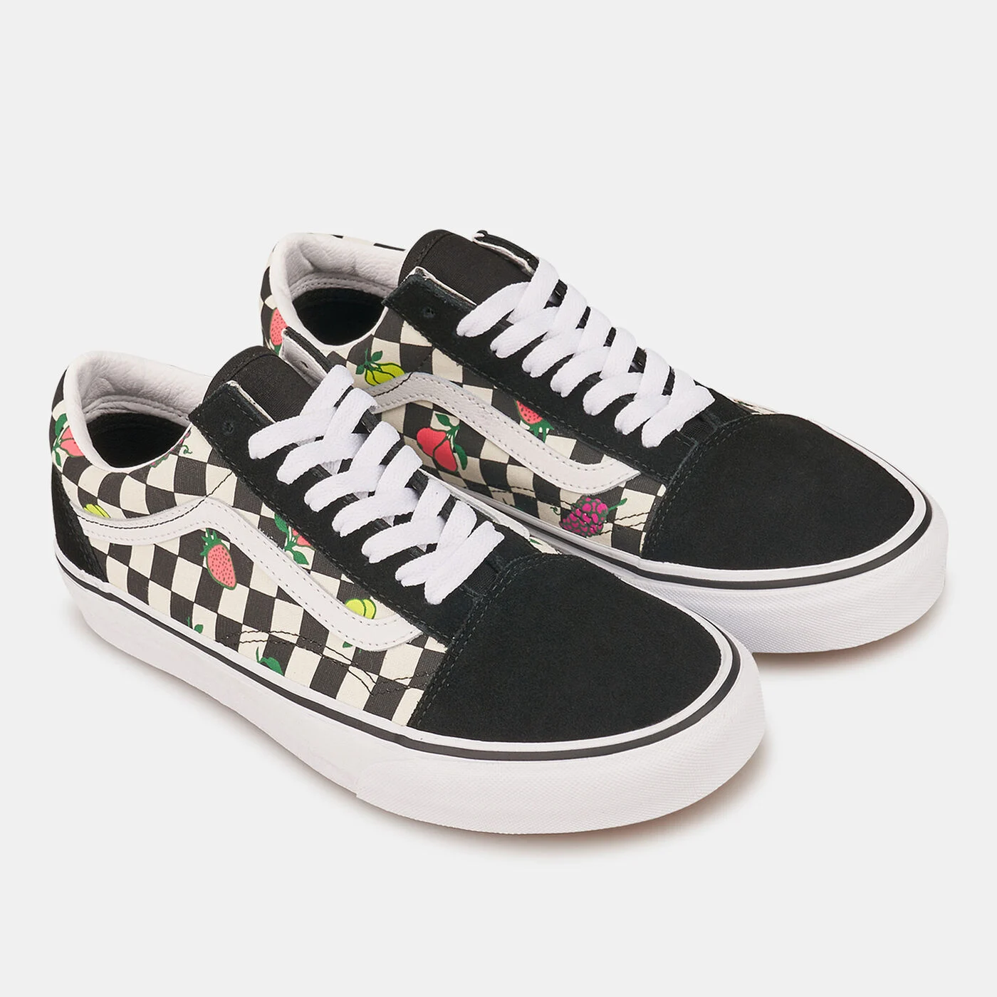 Fruit Checkerboard Old Skool Unisex Shoe