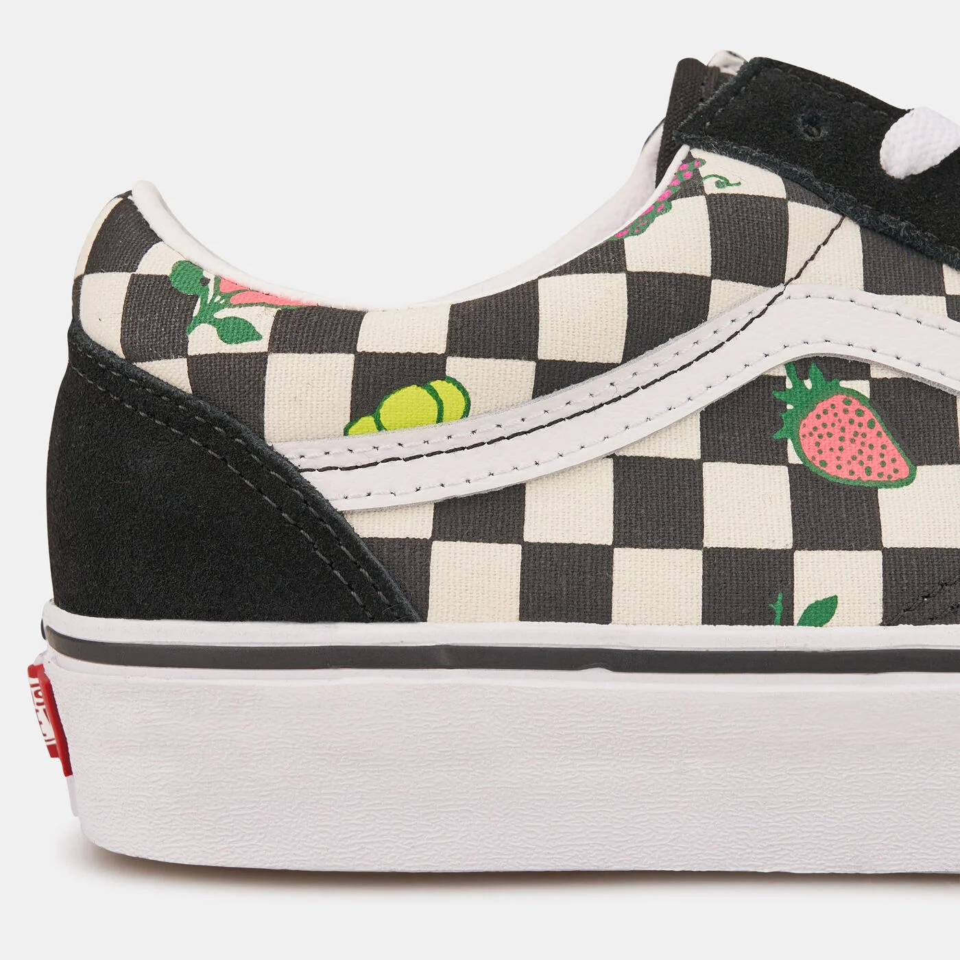 Fruit Checkerboard Old Skool Unisex Shoe
