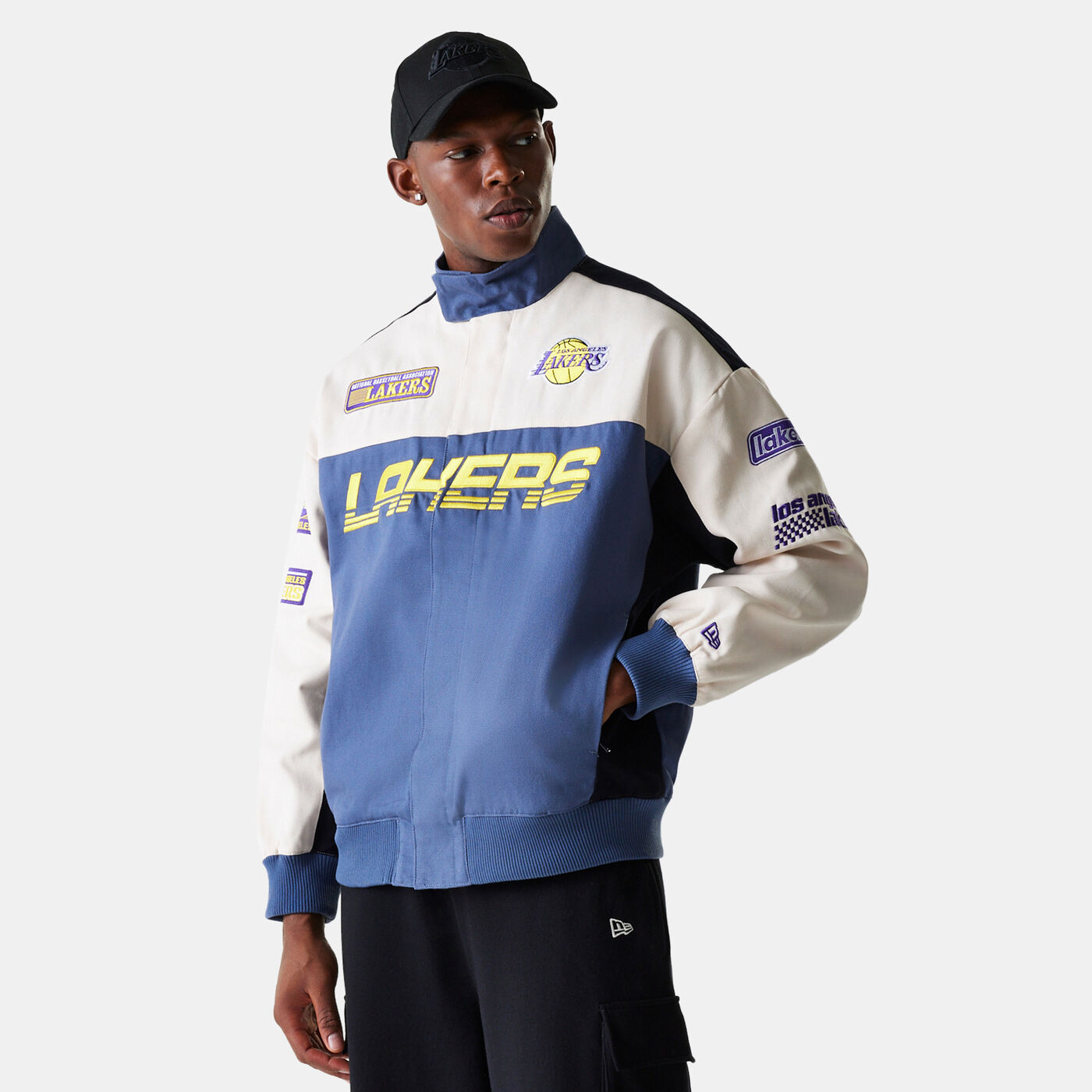 Men's NBA Los Angeles Lakers Motorsport Jacket