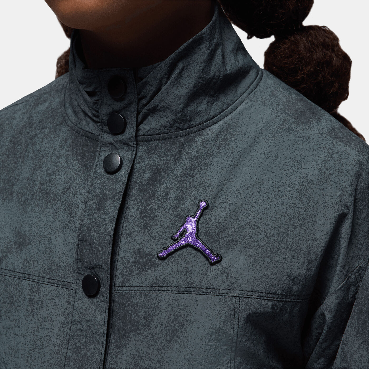 Kids' Jeans And Bling Logo Jacket