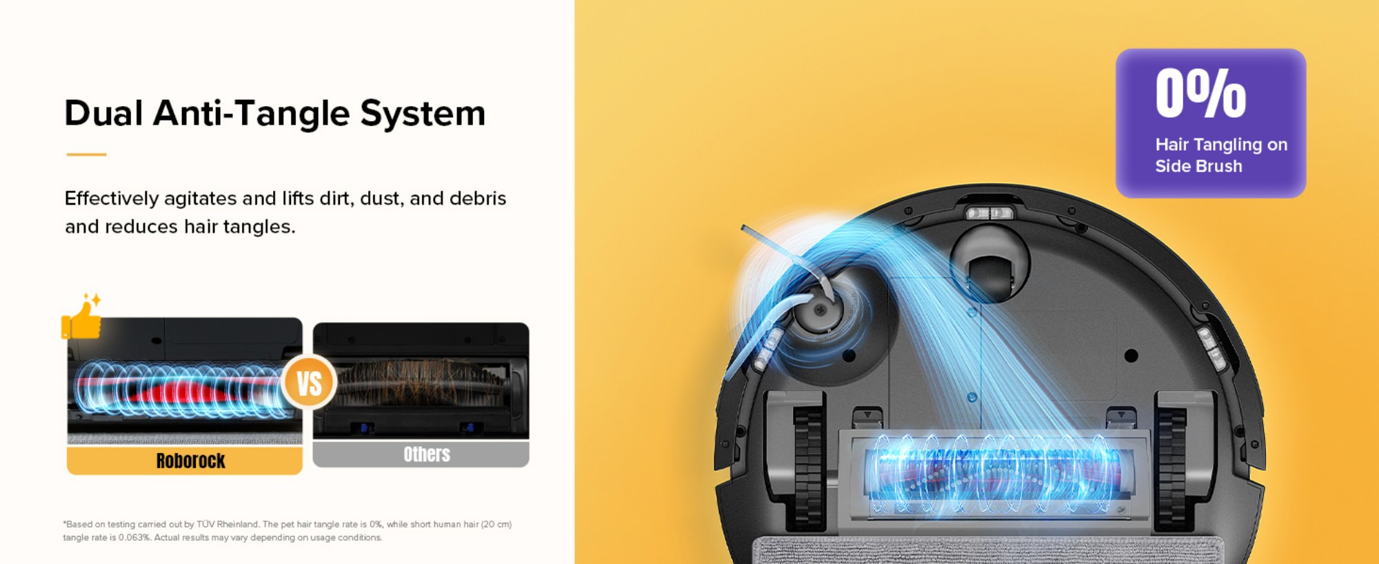 Q7 TF Robot Vacuum and Mop, Upgraded from Q5 Max+, 7 Weeks Self-Emptying, 10000Pa Suction, Dual Anti-Tangle System, for Pet Hair & Carpet, PreciSense LiDAR Navigation, App Control, Black 60 W Q7 TF Black