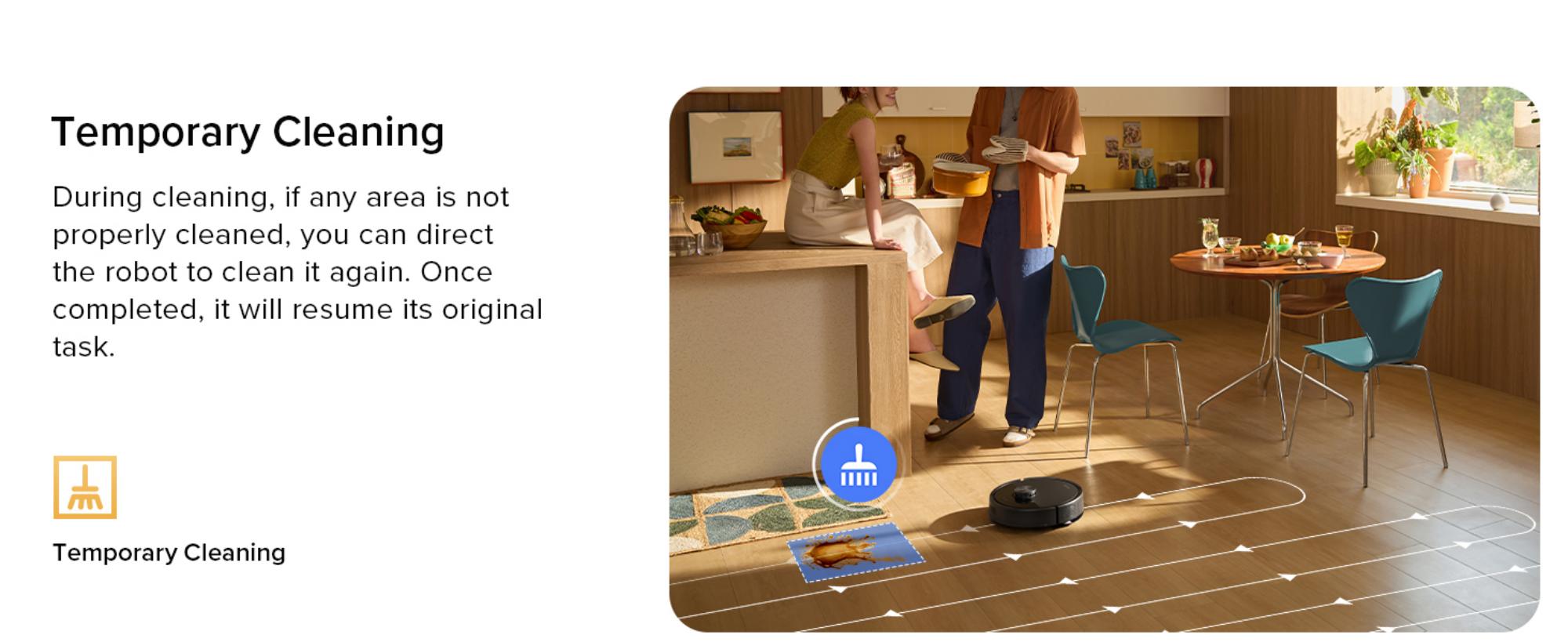 Q7 TF + Robot Vacuum and Mop, Upgraded from Q5 Max+, 7 Weeks Self-Emptying, 10000Pa Suction, Dual Anti-Tangle System, for Pet Hair & Carpet, PreciSense LiDAR Navigation, App Control, 60 W 60 W Q7 TF + Black