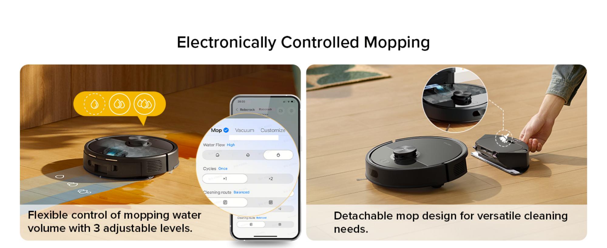 Q7 TF + Robot Vacuum and Mop, Upgraded from Q5 Max+, 7 Weeks Self-Emptying, 10000Pa Suction, Dual Anti-Tangle System, for Pet Hair & Carpet, PreciSense LiDAR Navigation, App Control, 60 W 60 W Q7 TF + Black
