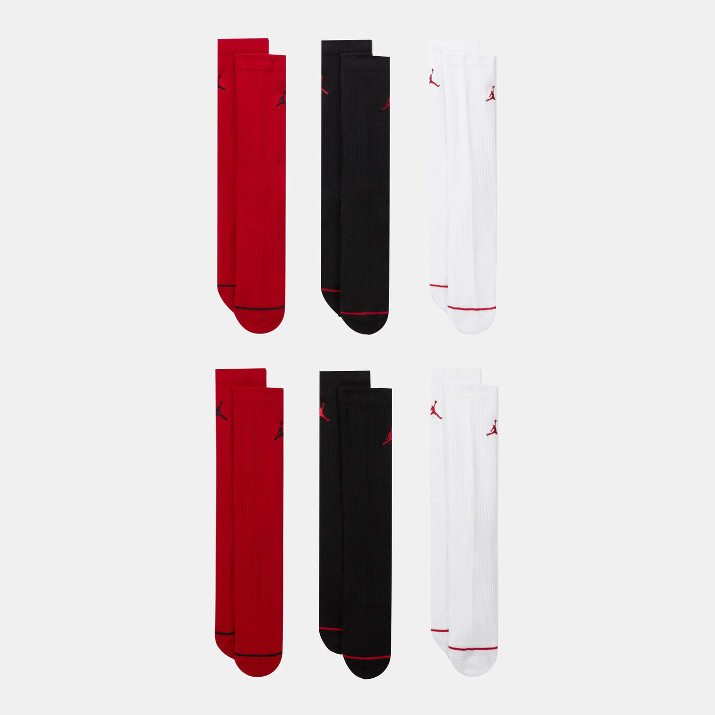 Everyday Cushioned Crew Socks (6 Pairs)