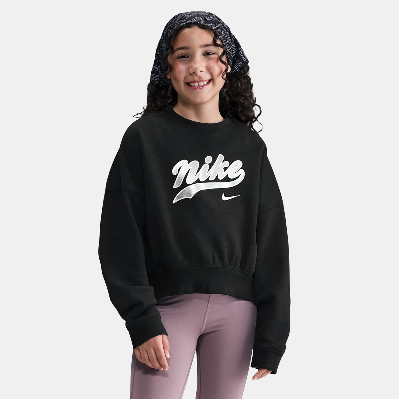 Kids' Sportswear Trend Fleece Cropped Hoodie