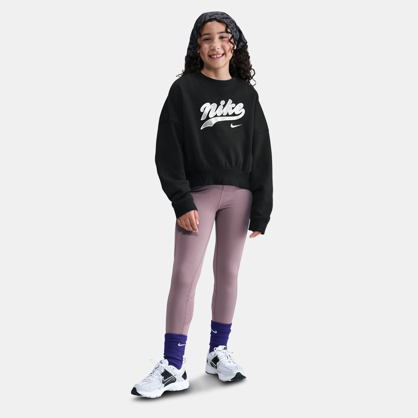Kids' Sportswear Trend Fleece Cropped Hoodie