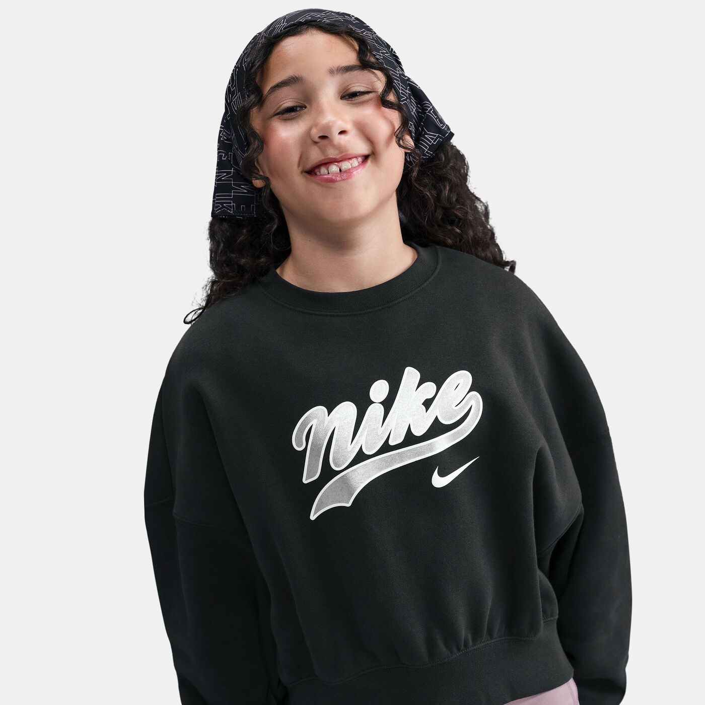Kids' Sportswear Trend Fleece Cropped Hoodie
