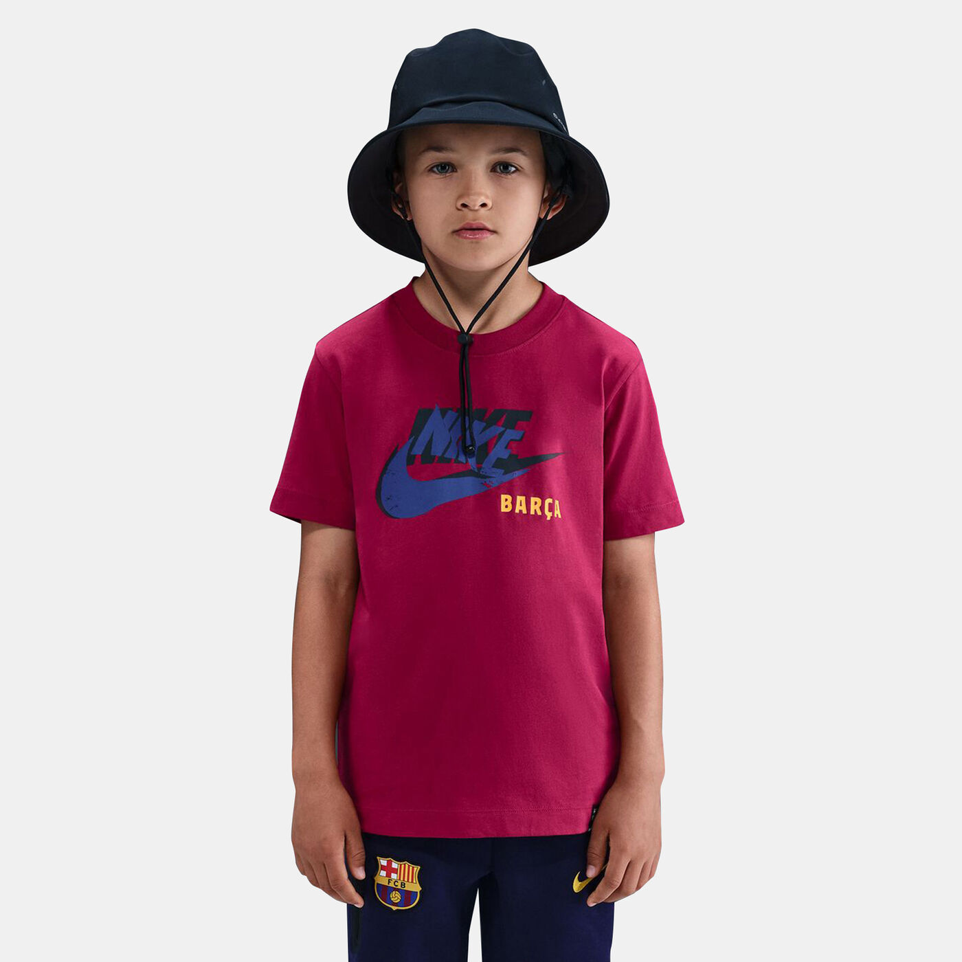 Kids' FC Barcelona Futura T-Shirt