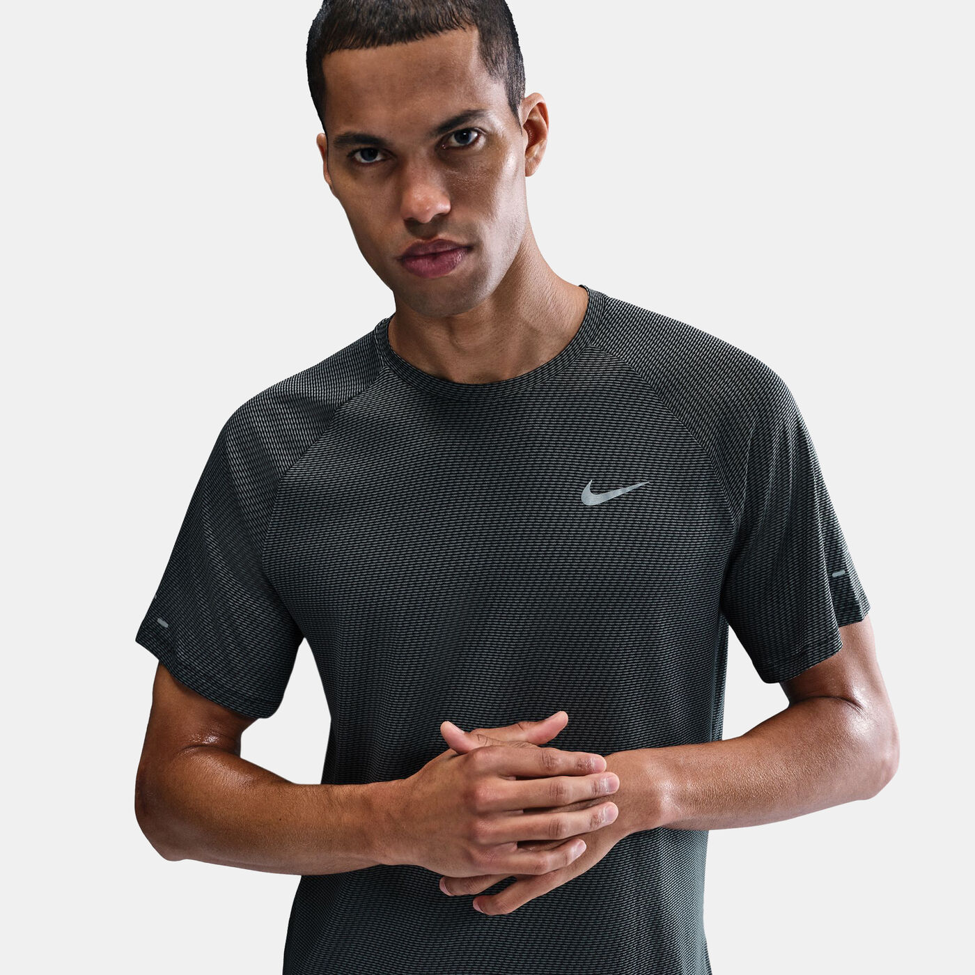 Men's Stride Dri-FIT Jacquard Running T-Shirt