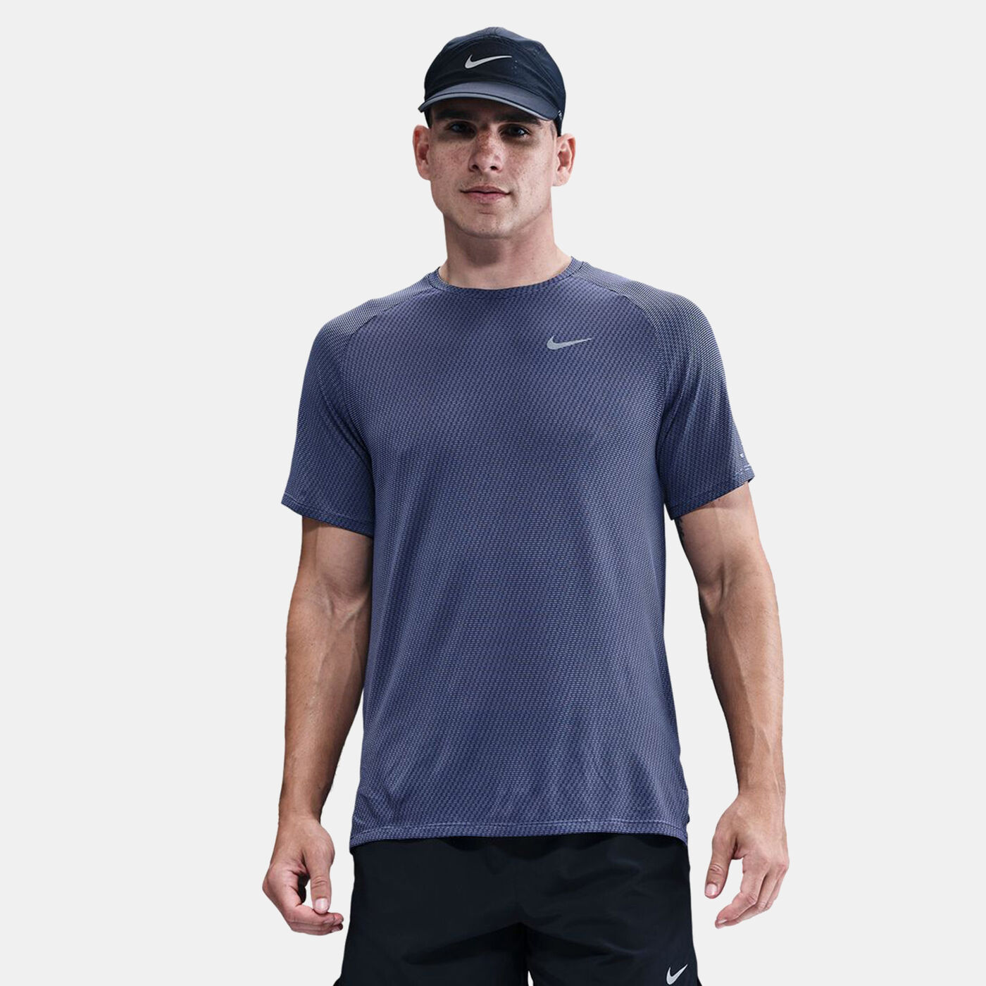 Men's Stride Dri-FIT Jacquard Running T-Shirt