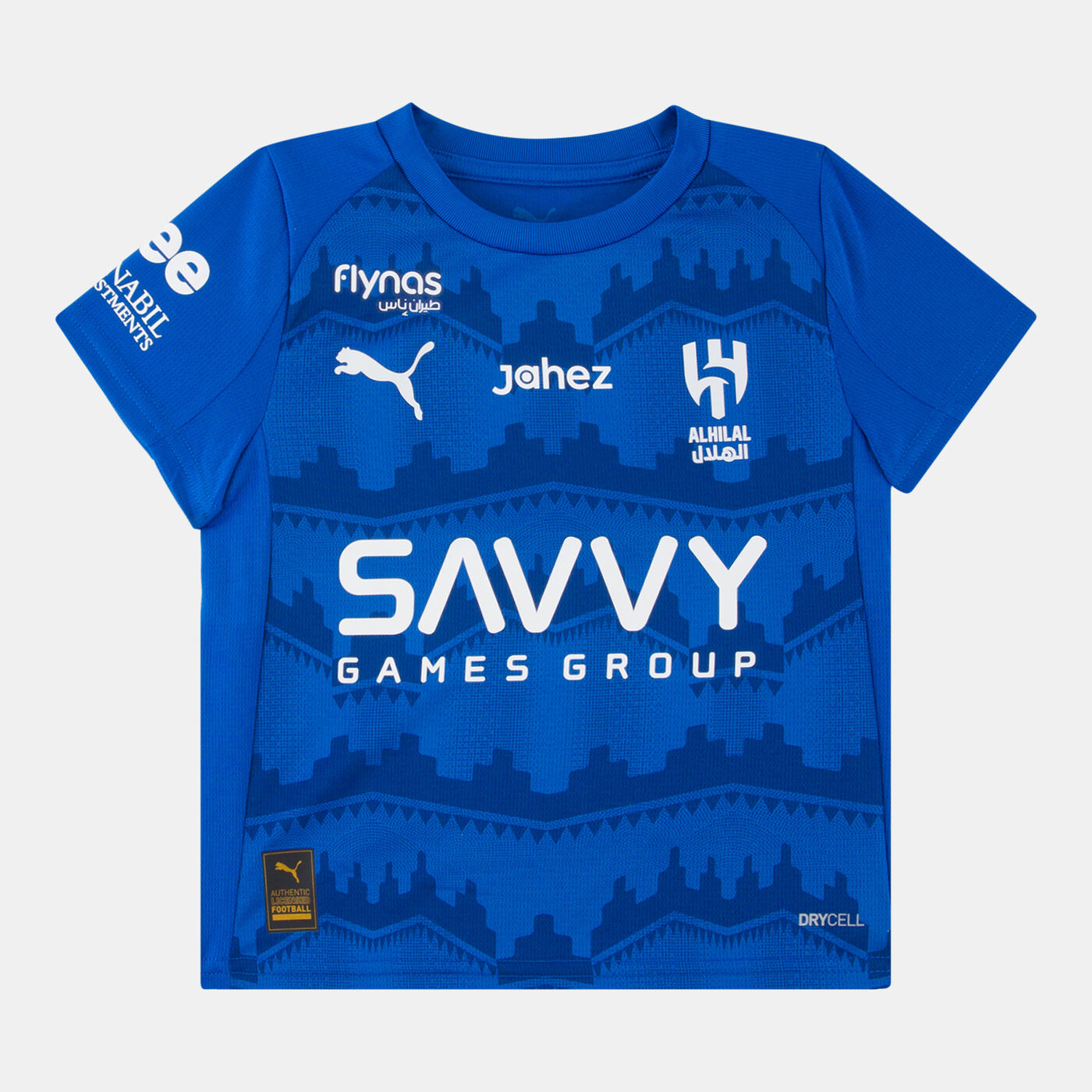 Kids' Al Hilal Home Replica Football Mini Kit