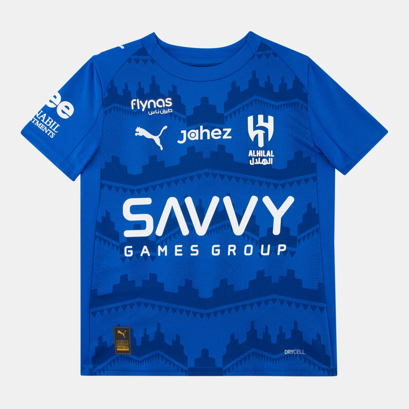 Kids' Al Hilal 25/26 Home Replica Football Jersey