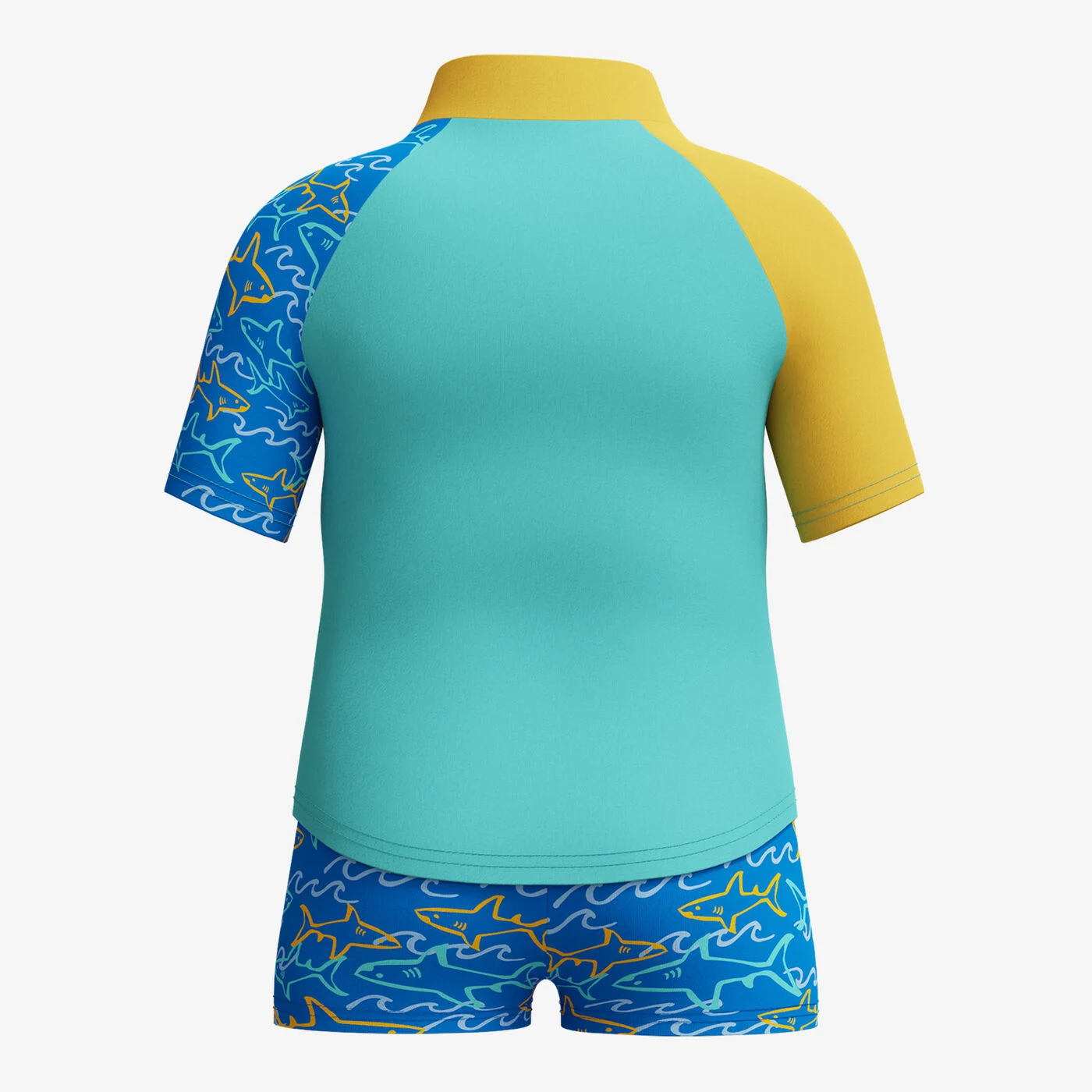 Kids' Digital Rashguard and Jammers Set