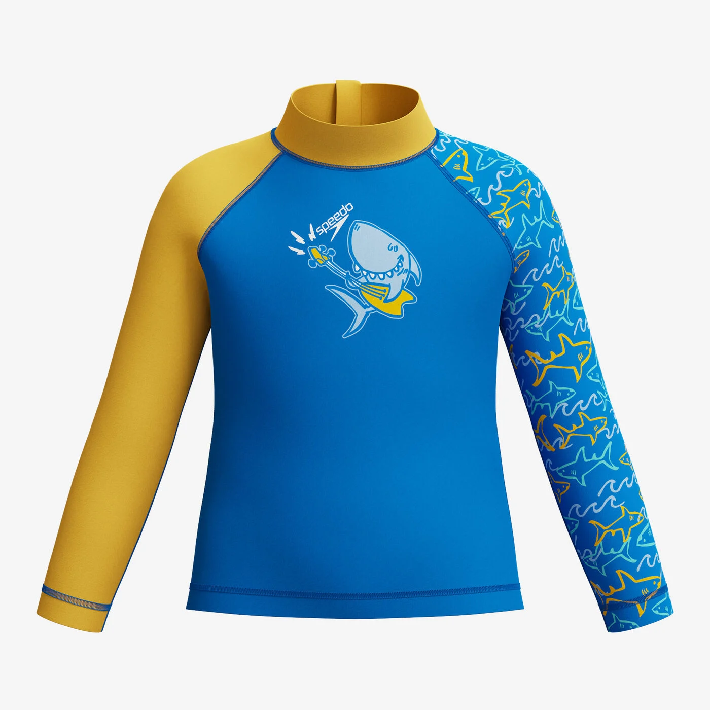Kids' Printed Swimming Rashguard