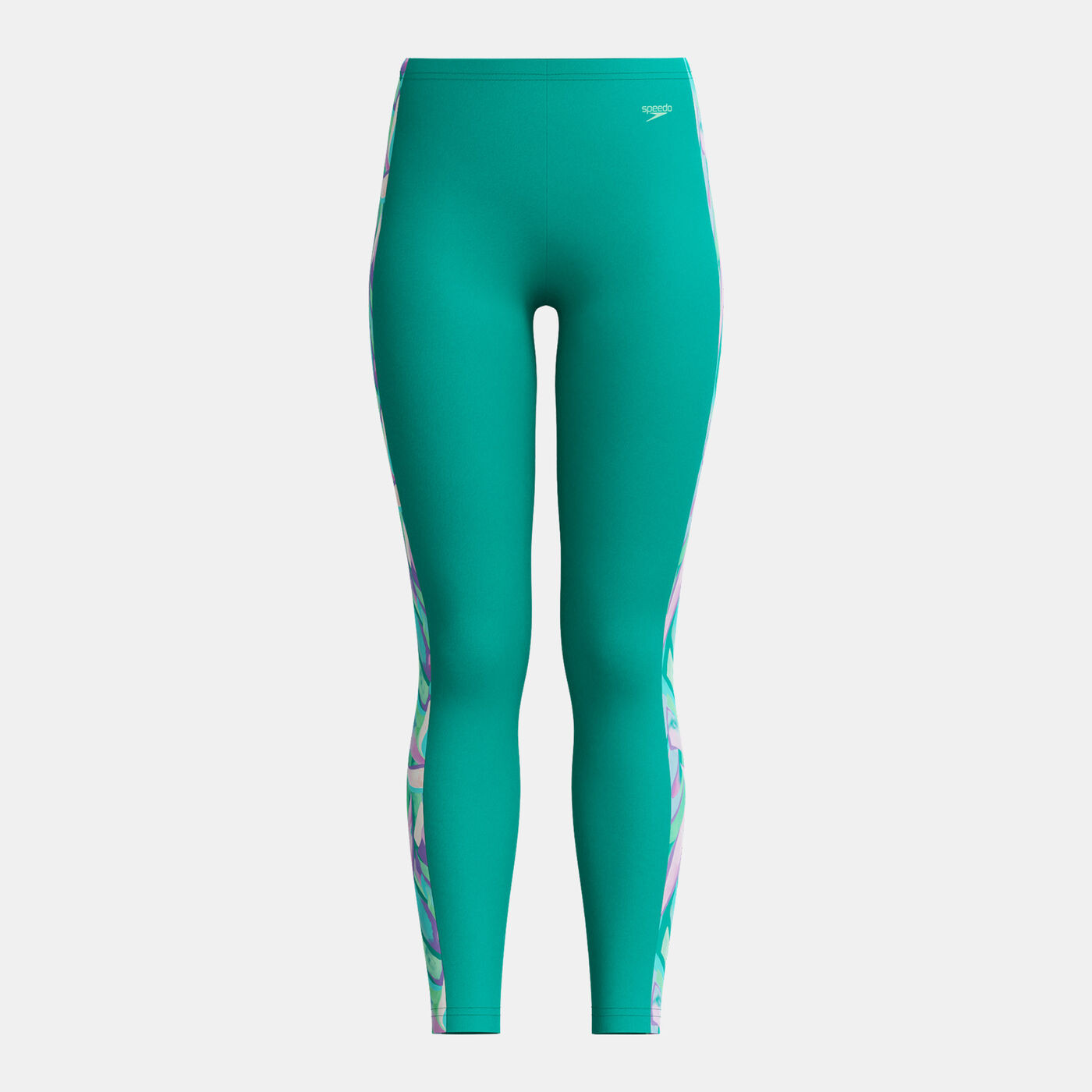 Kids' Printed Panel Swimming Leggings