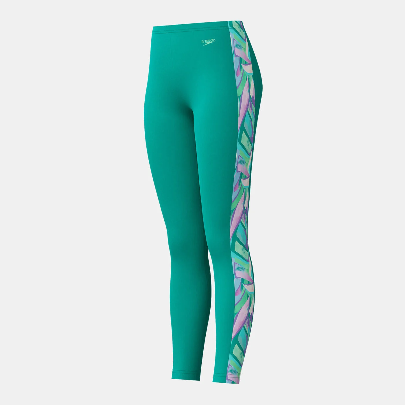 Kids' Printed Panel Swimming Leggings