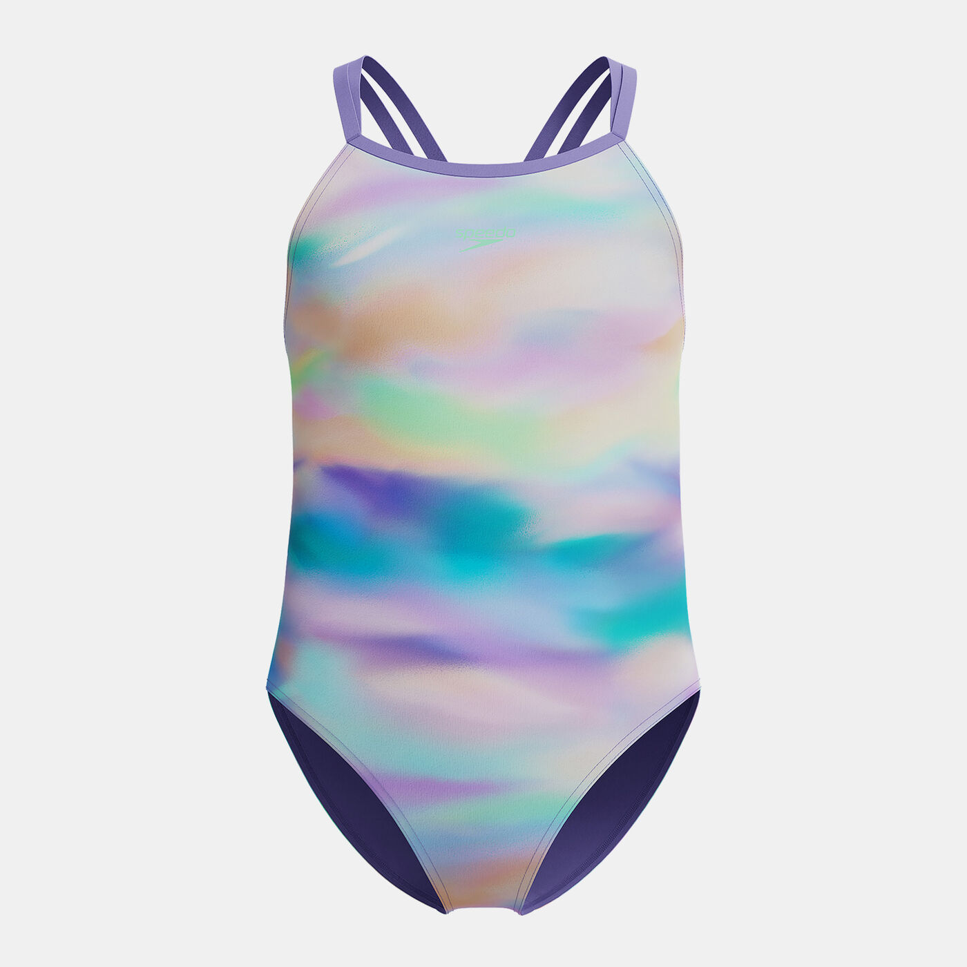 Kids' Printed Twinstrap Swimsuit