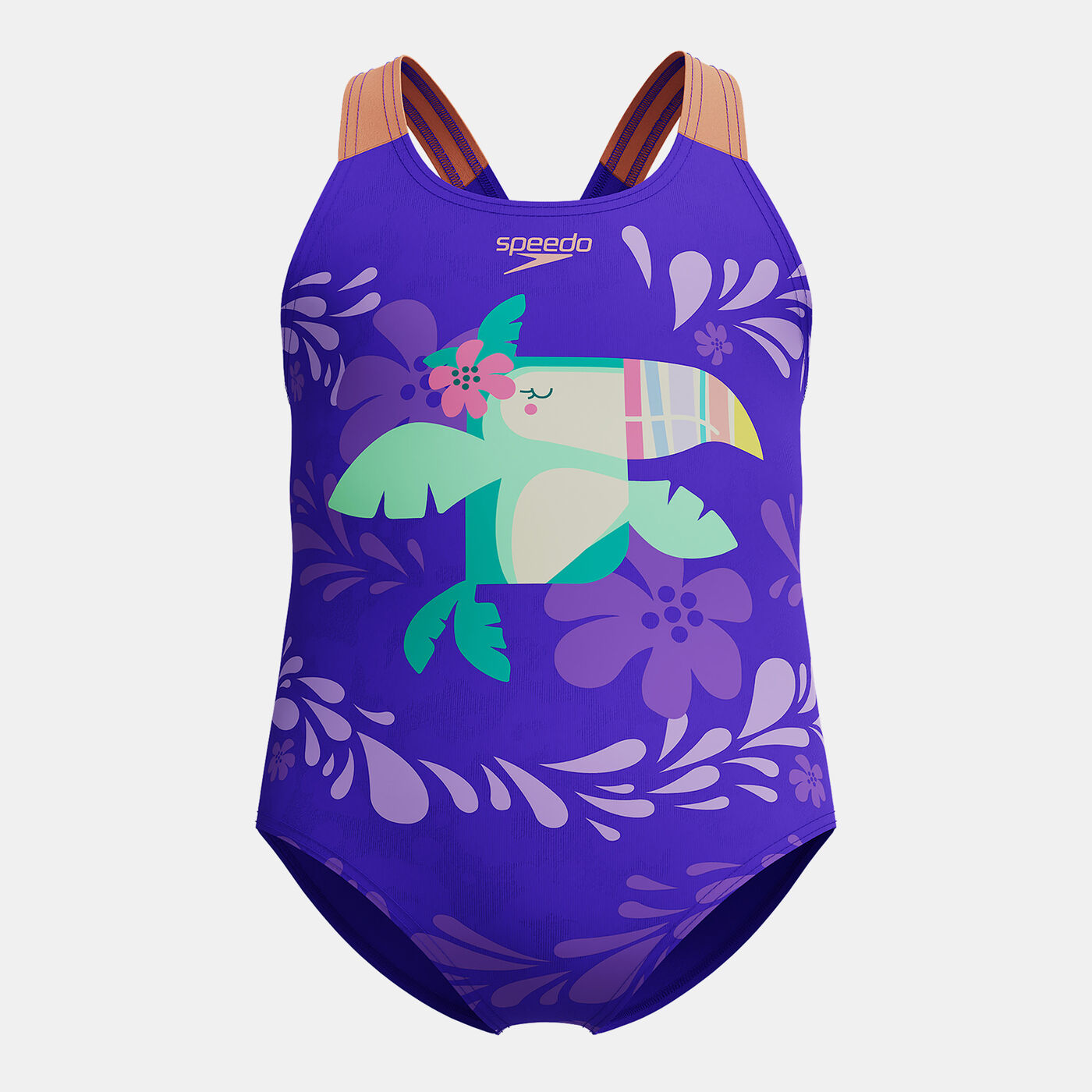 Kids' Printed One-Piece Swimsuit