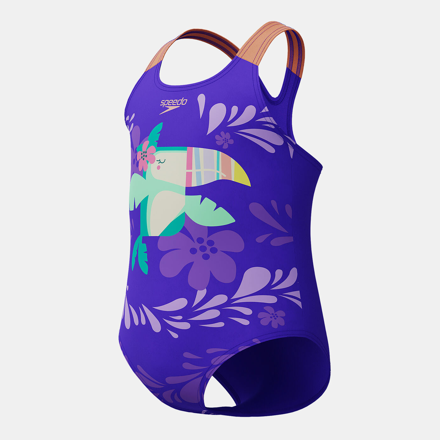 Kids' Printed One-Piece Swimsuit