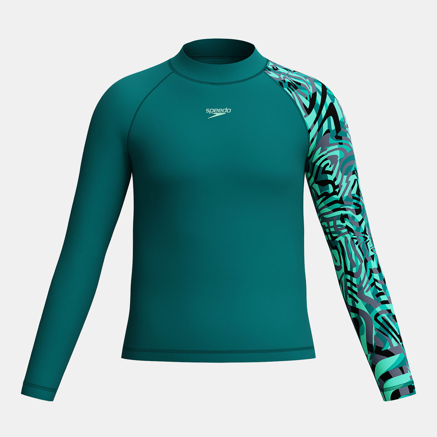 Kids' Printed Swimming Rashguard