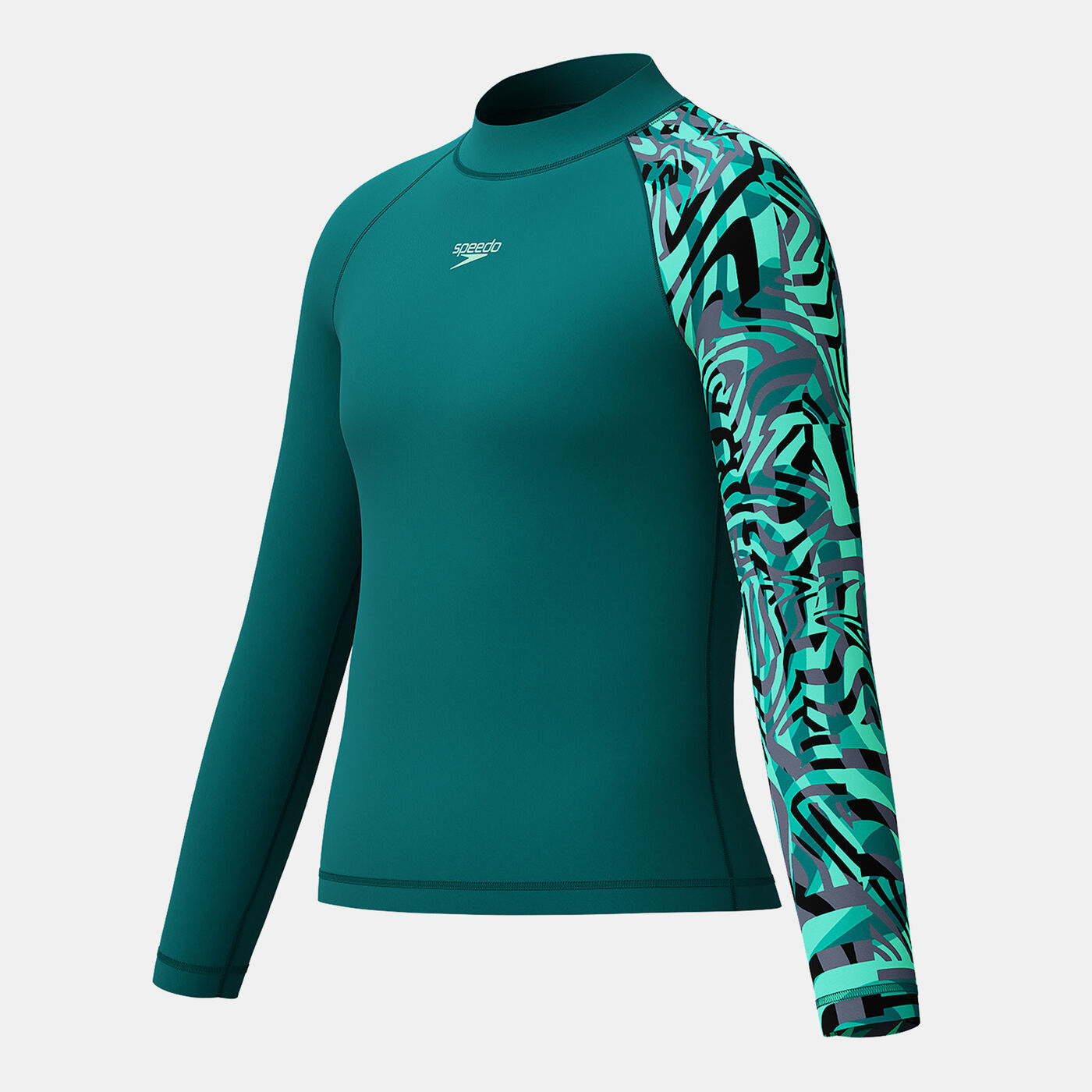Kids' Printed Swimming Rashguard
