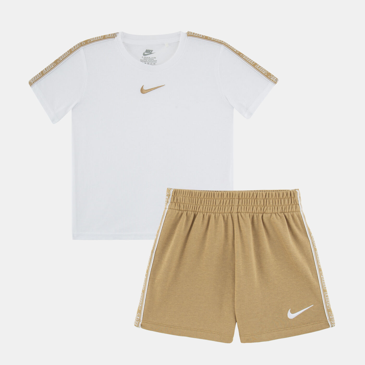 Kids' Knit T-Shirt and Shorts Set