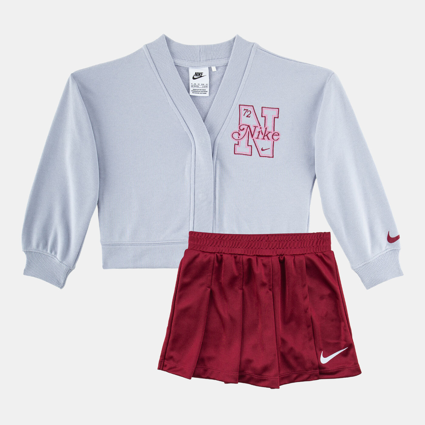 Kids' Varsity Prep Top and Skort Set