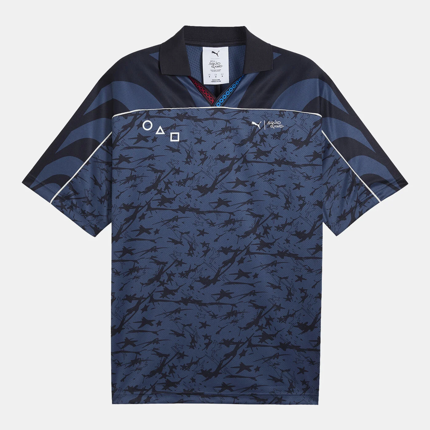 Men's Squid Game Football Graphic Top