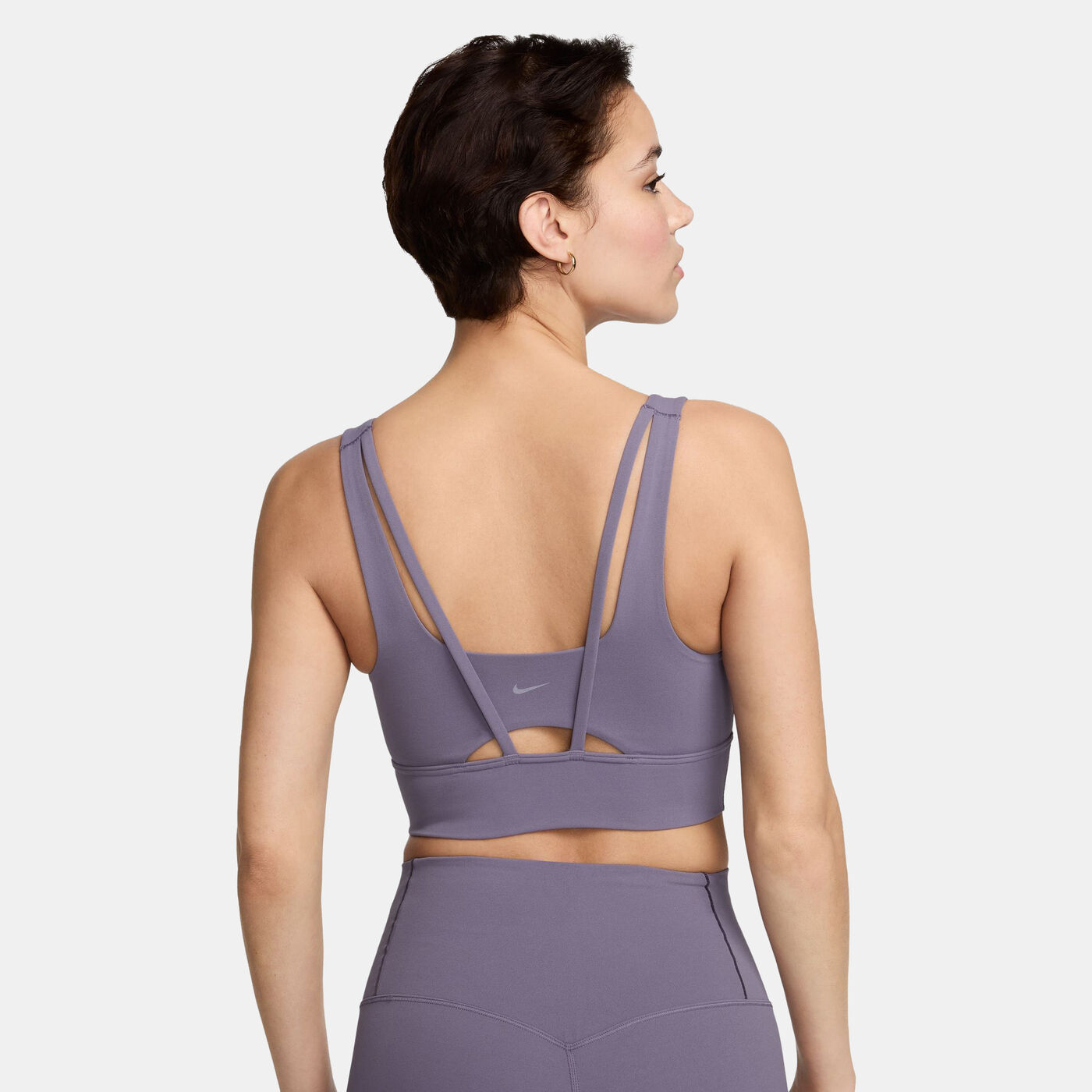 Women's Dri-FIT Zenvy Medium-Support Longline Training Sports Bra