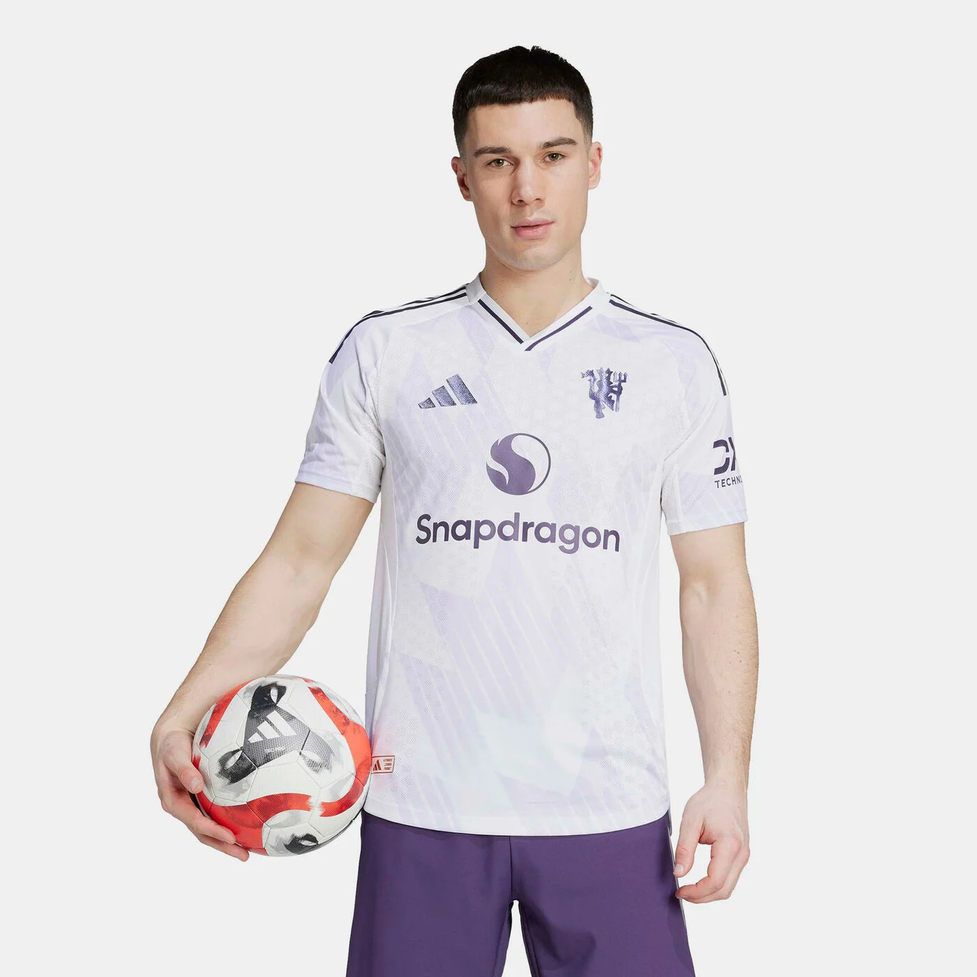 Men's Manchester United 25/26 Away Authentic Football Jersey