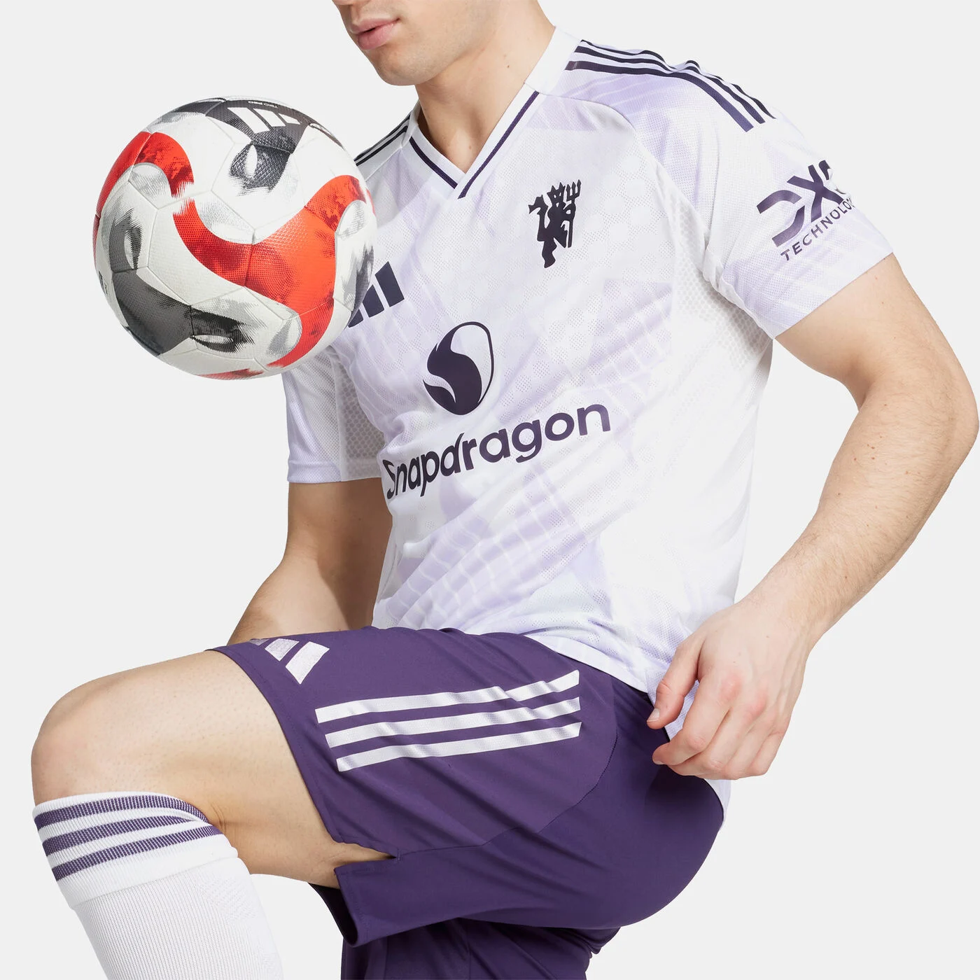 Men's Manchester United 25/26 Away Authentic Football Jersey
