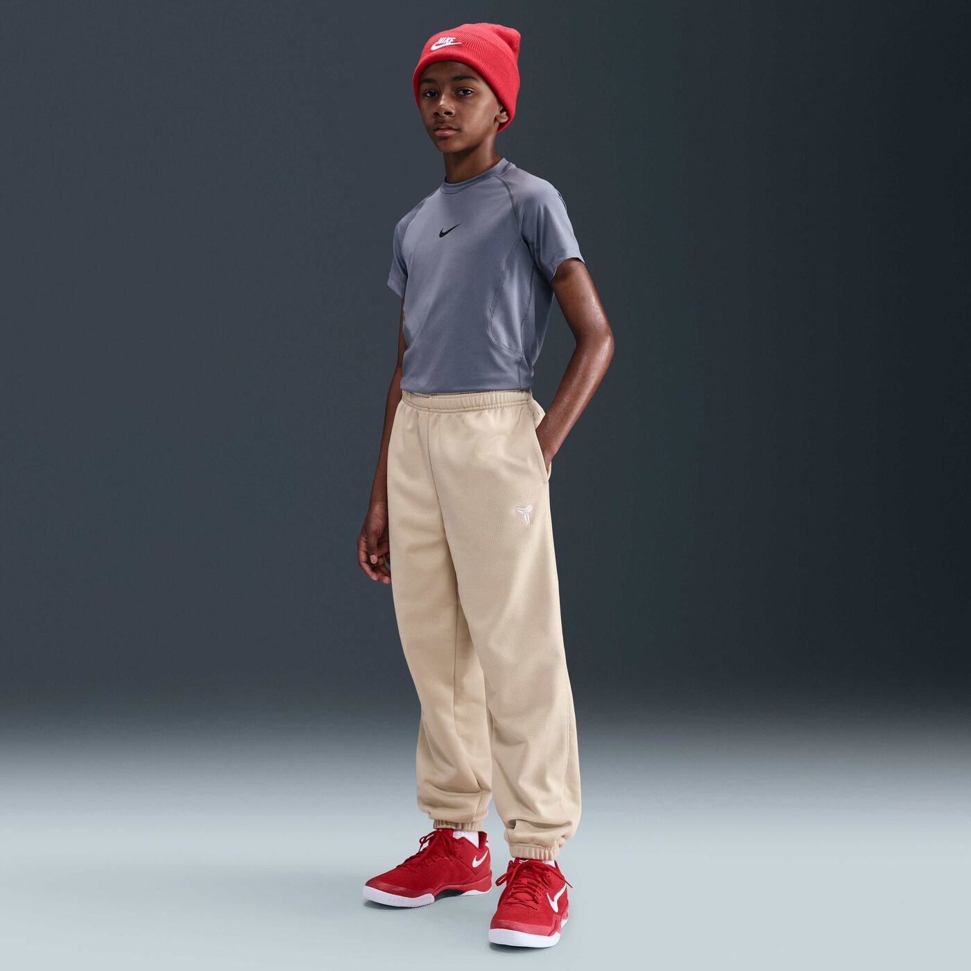 Kids' Kobe Bryant Therma-FIT Basketball Pants