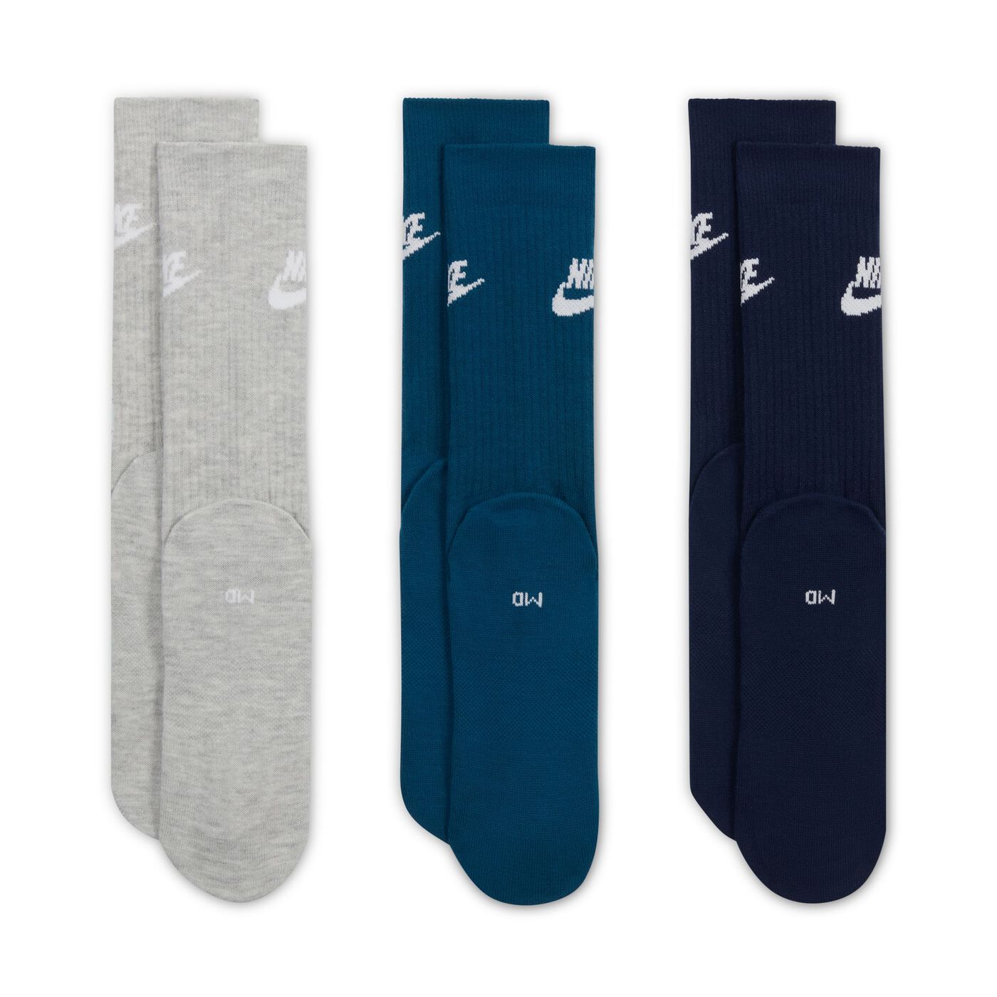 Sportswear Everyday Essential Crew Socks (3 Pairs)