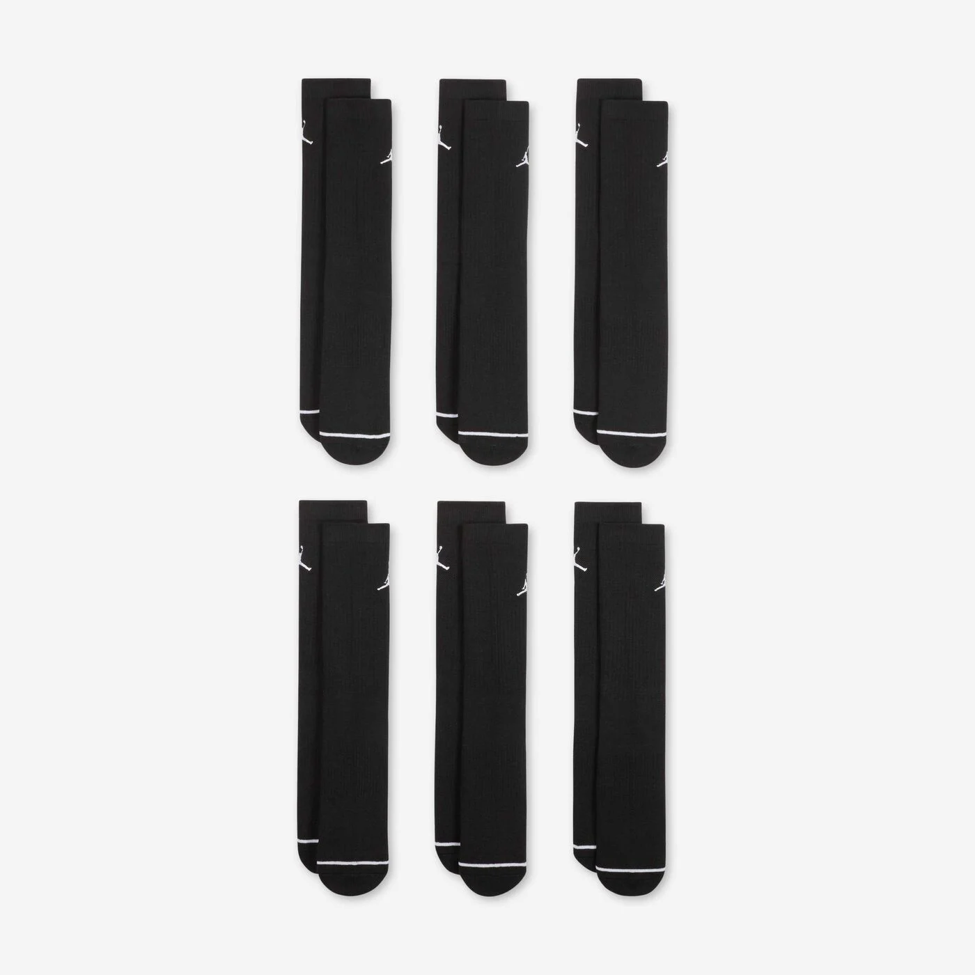 Everyday Cushioned Crew Socks (6 Pairs)