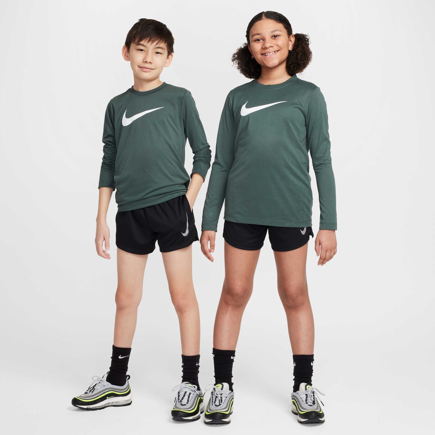 Kids' Multi Dri-FIT Split Training Shorts