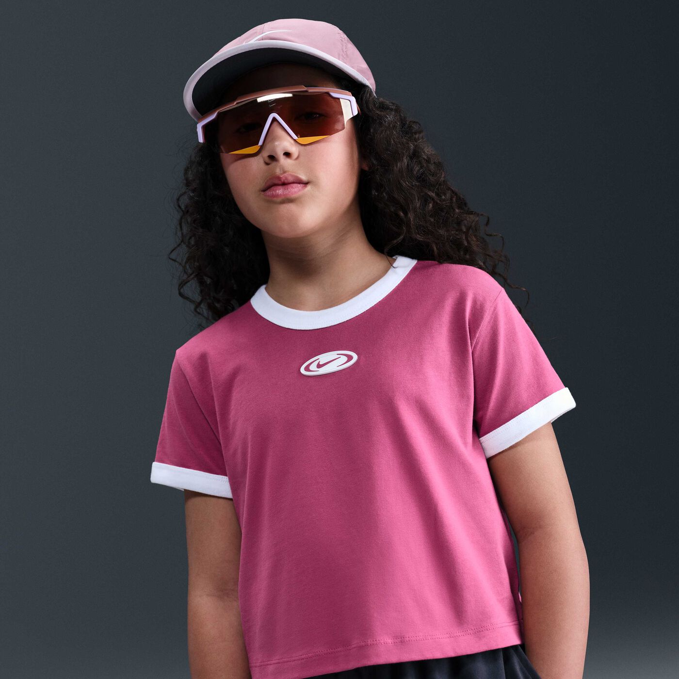 Kids' Sportswear Cropped T-Shirt