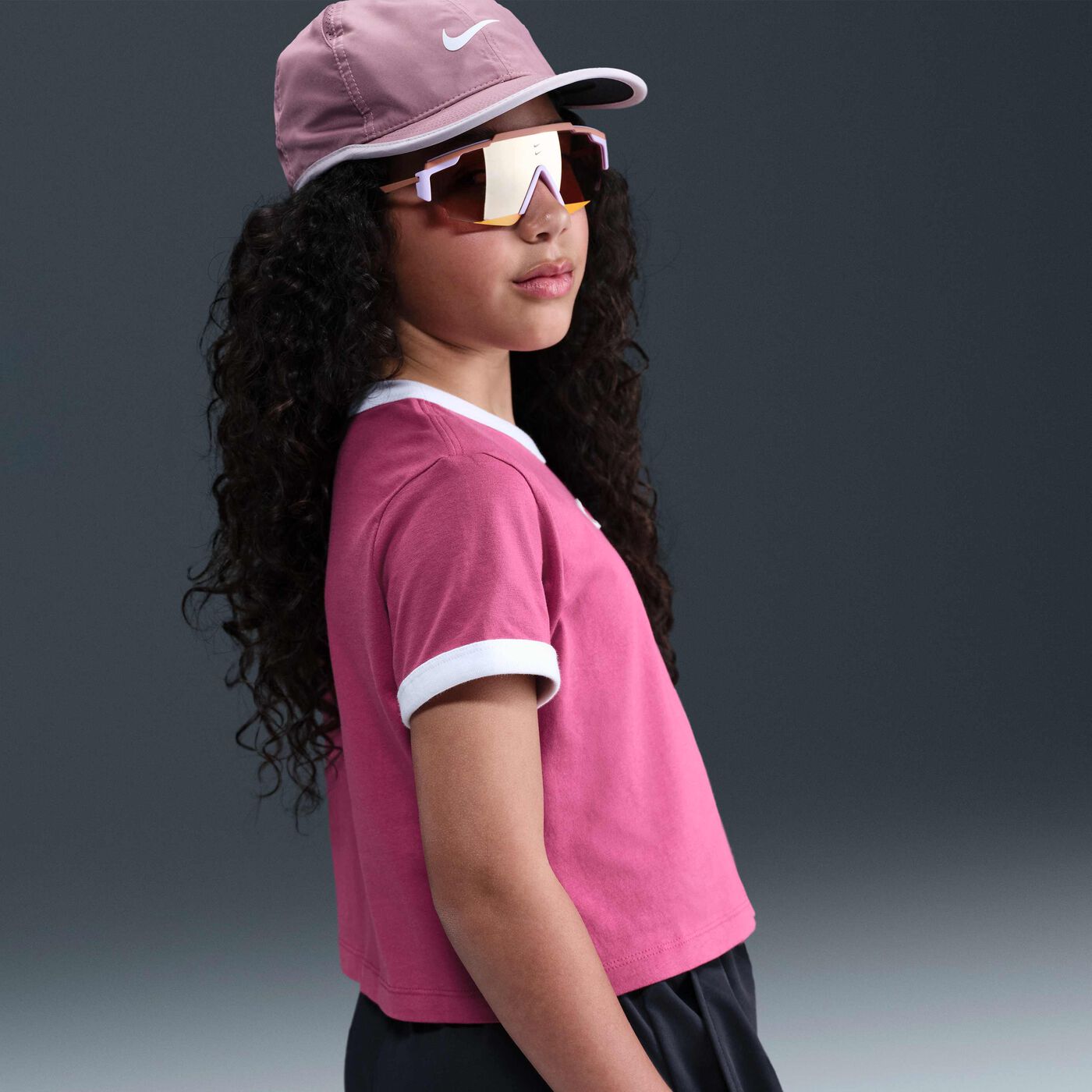 Kids' Sportswear Cropped T-Shirt